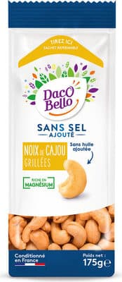 Noix de cajou sans sel ajouté