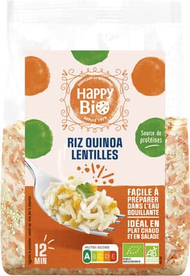 Mélange Riz-Quinoa-Lentilles