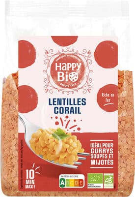Lentilles corail