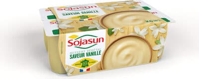 Dessert au soja saveur vanille