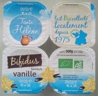 Bifidus saveur vanille