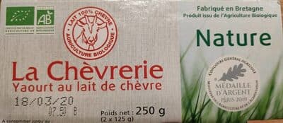 Yaourt au lait de chèvre Nature