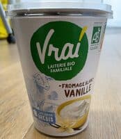Fromage blanc Vanille