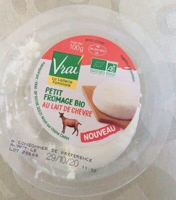 Petit fromage bio au lait de chèvre