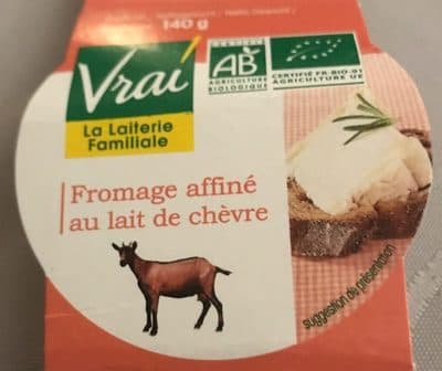 Fromage affiné au lait de chèvre