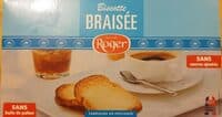Roger biscotte braisée