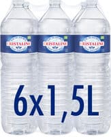 CRISTALINE Eau De Source 6x1.5L