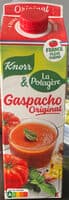 Gaspacho original - Soupe de tomate et légumes, basilic et menthe