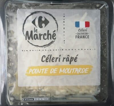 Céleri râpé pointe de moutarde