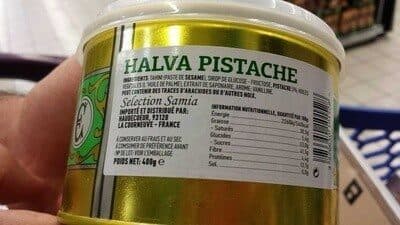 Halva pistache