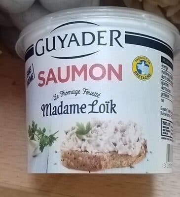 Le Fromage Fouetté de Madame Loïk Saumon