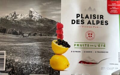 Plaisir des Alpes Fruits de l'été