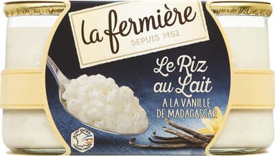Riz au Lait Vanille de Madagascar 2 x 160g
