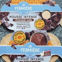 Mousse intense Chocolat noir