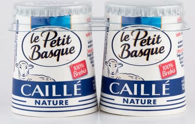 Caillé de brebis nature