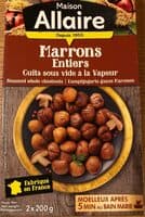 Marrons cuits à la vapeur Allaire