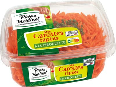 Mes Carottes râpées à la ciboulette