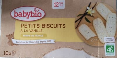 Petits biscuits à la Vanille