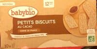 Petits biscuits au cacao