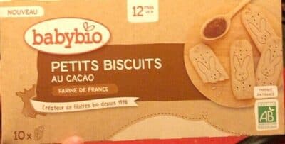 Petits biscuits au cacao