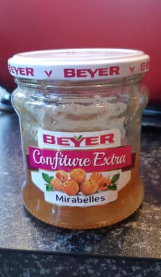 Confiture extra de mirabelles