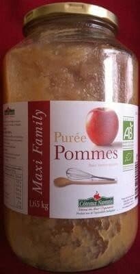 Purée de pommes sans sucres ajoutés