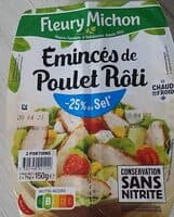 Émincés de poulet rôti