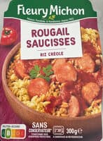 Rougail Saucisse - Riz créole