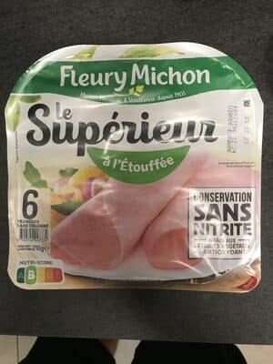 Jambon Le Supérieur à l'Étouffée - Conservation sans Nitrite