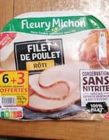 Filet de poulet rôti