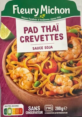 Pad Thaï Crevettes (Sauce Soja)