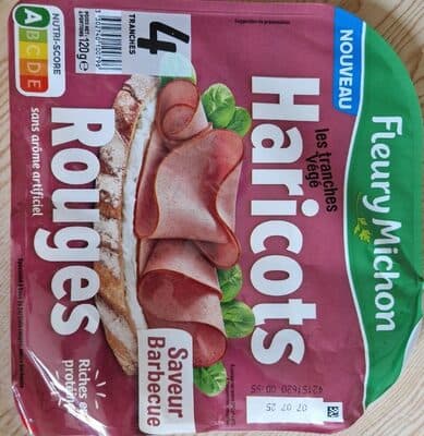 Les tranches végé haricots rouges