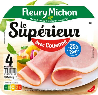 Le Supérieur - avec Couenne -25% de sel*