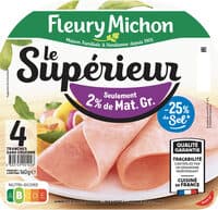 Le Supérieur - Seulement 2% Mat. Gr. - 25% de sel*