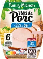 Rôti de Porc - 25% de Sel*