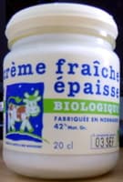 Crème fraîche épaisse