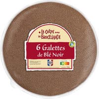6 Galettes de blé noir