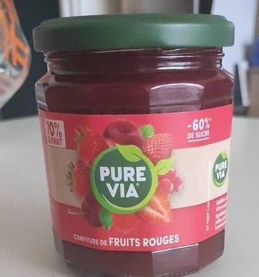 Confiture de fruits rouges