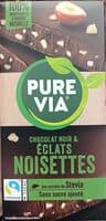 Chocolat noir & eclats noisettes