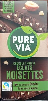 Chocolat noir & eclats noisettes