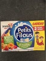Spécialité laitière sucrée aux fruits à base de Fromage Frais, aromatisée (enrichie en vitamine D)