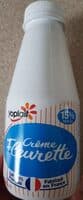 Crème légère fluide à 15% de matières grasses