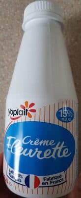 Crème légère fluide à 15% de matières grasses