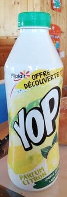 Yaourt à boire sucré aromatisé