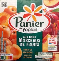 Panier de Yoplait Abricot Nectarine
