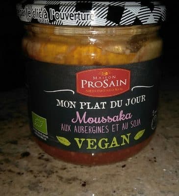 Moussaka aux aubergines et au soja