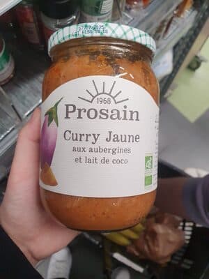 Curry d'aubergines
