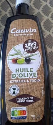 Huile d’olive extraite à froid