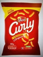 Curly cacahuete