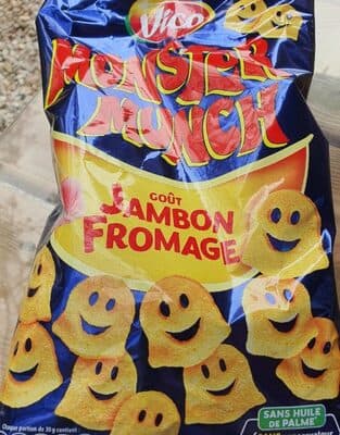 Monster Munch goût Jambon Fromage